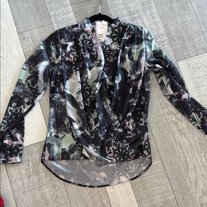 Chico's Abstract Print Blouse